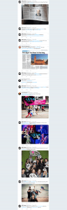 Tweets van het ONE Festival op Twitter