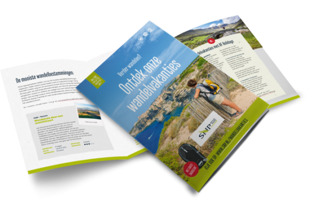 Afbeelding van het SNP Natuurreizen Magazine.